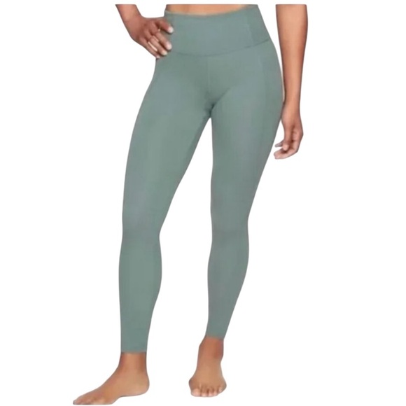 ATHLETA Salutation Stash Pocket II 7/8 Tight Legging Blue Size Medium - Picture 1 of 7